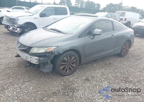 2013 Honda Civic Ex z USA, uszkodzony, nr VIN 2HGFG3B85DH522152